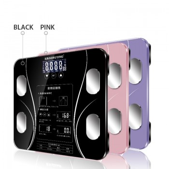 AIWILL Bathroom Scales LED Screen Body Grease Electronic Weight Scale Body Composition Analysis Health Scale Smart Home