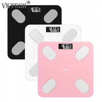 Bluetooth Body Fat Scale - Smart BMI Scale Digital Bathroom Wireless Weight Scale Body Composition Analyzer with Smartphone App