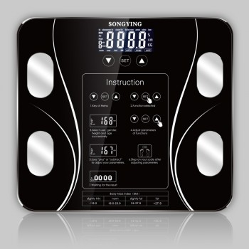 Hot 13 Body Index Electronic Smart Weighing Scales Bathroom Body Fat bmi Scale Digital Human Weight Mi Scales Floor lcd display