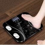 New Touch button Bathroom Weight Scale lcd Smart Body Balance Electronic Scales Clever bmi Body Fat Scale Balance de Precision