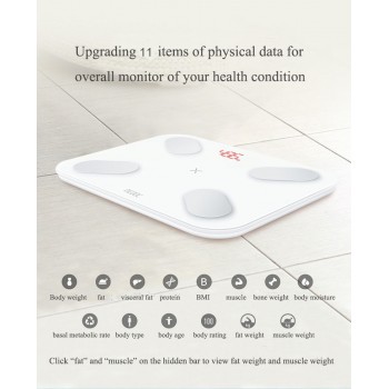 Hot Sale White Picooc S1 pro Smart Scales Household Premium Support Bluetooth APP Fat Percentage Digital Body Fat Weighing Scale