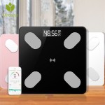 26*26cm Body Fat Scale Floor Scientific Smart Electronic LED Digital Weight Bathroom Scales Balance Bluetooth APP Android IOS