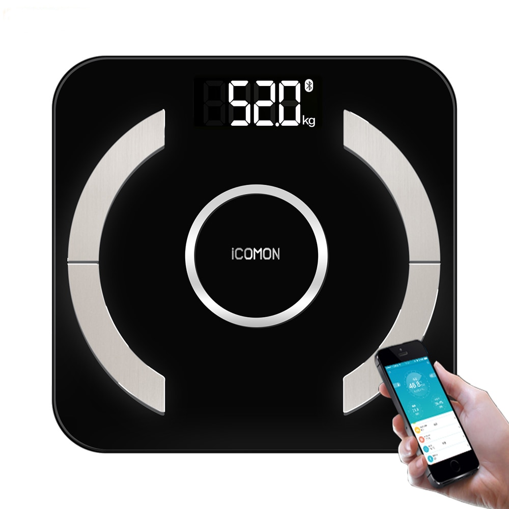 Premium Digital Bathroom Weight Scale Smart Body Fat Weight Mi Scales Household Weighting Floor Scales Bluetooth 46 Body datas