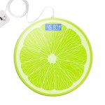 LUOEM Household Lemon USB Rechargeable Digital Precision Measurements Weight Scale