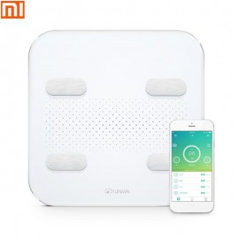 XIAOMI YUNMAI Intelligent Bluetooth Body Fat Scale Smart APP Fat Weight Scale LED Display USB Charging Support Android And IOS
