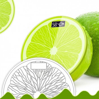 Household Lemon USB Rechargeable Digital Precision Measurements Weight Scale