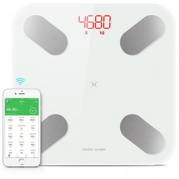 2019 Hot Smart Bathroom Weight Scale Floor Household Human Body Fat Mi Scale bmi Digital weighing Scales Bluetooth Weegschaal