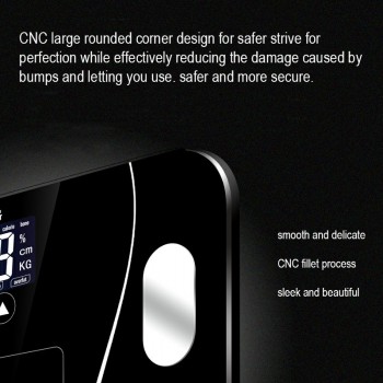 Hot Bathroom Weight Scales Floor Weegschaal Smart Body Fat Mi Scale Digital Weighing bmi Scale Balance Electronique 13 Body Data