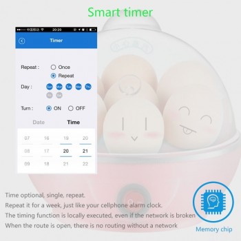 Tonbux AU/FR/EU Plug Smart Wifi Plug LED Light Display Max250V Google Home Accept Alexa Control Smart Socket Drop Shipping