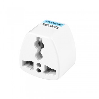 1PC Universal US EU AU Converter to UK HK AC Travel Power Plug Charger Adapter Connector UK plug White Three pins Socket Convert
