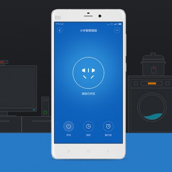 100% Original Xiaomi Smart Socket Plug Bacic WiFi Wireless Remote Socket Adaptor Power on and off with phone
