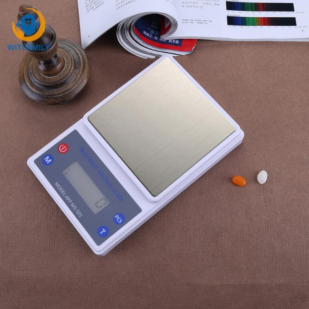 Digital Electronic Scales Steelyard Food Bluetooth Nutrition Weight Libra Stainless Steel Smart Scales