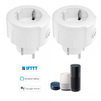Wifi Smart Socket Plug APP Smart Remote Control Timing Function Voice Control EU Plug Type E for Amazon Alexa Google Home IFTTT
