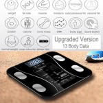 Bathroom Scales LED Screen Body Grease Electronic Weight Scale Body Composition Analysis Health Scale Smart Home