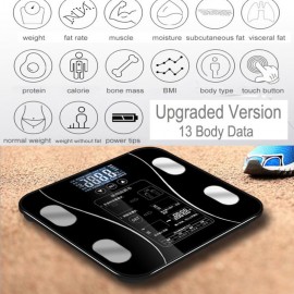 Bathroom Scales LED Screen Body Grease Electronic Weight Scale Body Composition Analysis Health Scale Smart Home