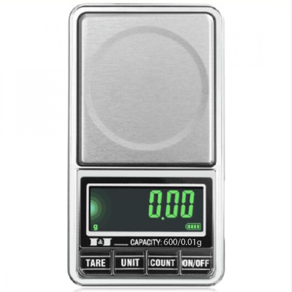 100g/200g/300g/500g/600g/1000g x 0.01g Electronic Scale Precision Portable Pocket LCD Digital Jewelry  Weight Scales