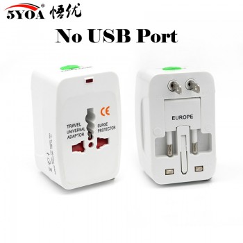 Electric Plug Power Socket Adapter International Travel Universal Socket Power Charger Converter EU UK US AU Option USB