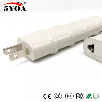 5YOA US USA EU EURO Europe Travel Power Plug Adapter Charger Converter USA converter White