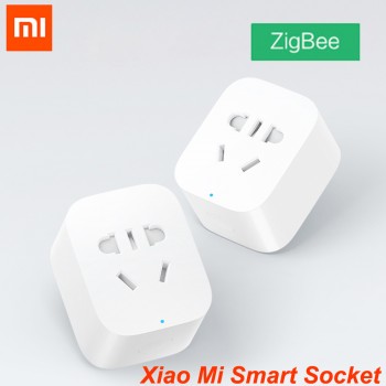 100%Xiaomi Mi Smart WiFi Socket Plug ZigBee Version APP Remote Control Timer Power Detection with Smart Home Mihome APP