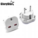 New Free Shipping UK to EU plug adapter AC Power Plug Portable UK to EU Travel Adapter Socket 10A/16A 240V UK to EU Plug Adapter