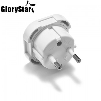New Free Shipping UK to EU plug adapter AC Power Plug Portable UK to EU Travel Adapter Socket 10A/16A 240V UK to EU Plug Adapter