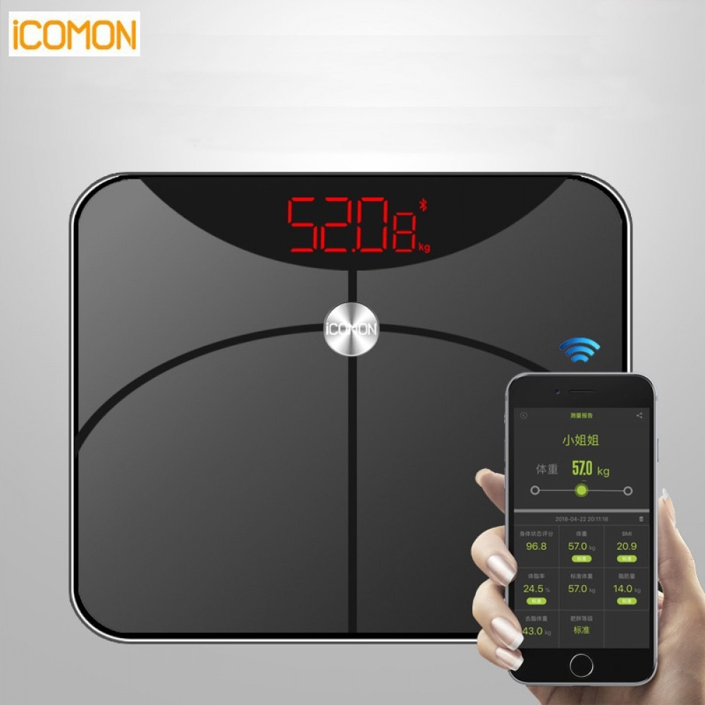Newest 25 Body Data  Household Smart Scale Electronic Floor Scales For Measuring Body Fat Weight Digital Terazi  PK Yunmai
