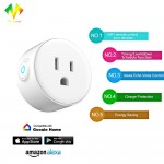 [Original]Tonbux US Smart Plug,WiFi Remote Control with Alexa,Timing on/off The Power,Samrt Google Home Electric Mini Socket
