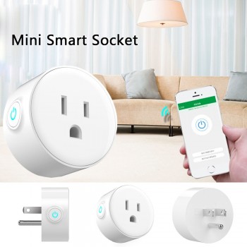 [Original]Tonbux US Smart Plug,WiFi Remote Control with Alexa,Timing on/off The Power,Samrt Google Home Electric Mini Socket