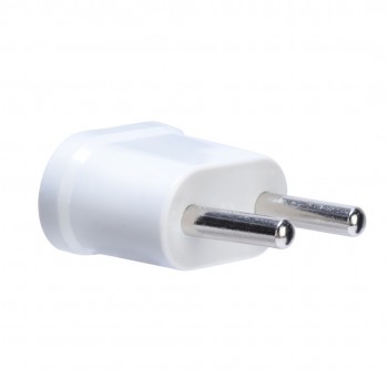 Pohiks 1pc US USA To EU Europe Adapters White High Quality AC Travel Power Plug Adapter Converter Wall Charger