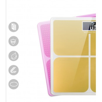 Digital Bathroom Scale Precision Body Weight Balance with Extra Large LCD backlight Display Weighing Scale A