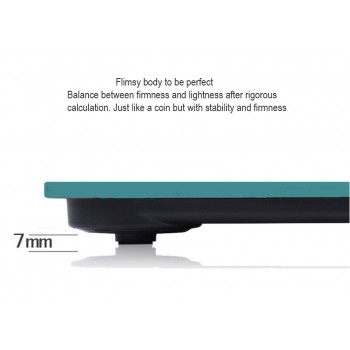 New Smart Electronic Floor Scales Digital Bathroom Weight Body Scale Household Weight Measurement Weighting Weegschaal Mini