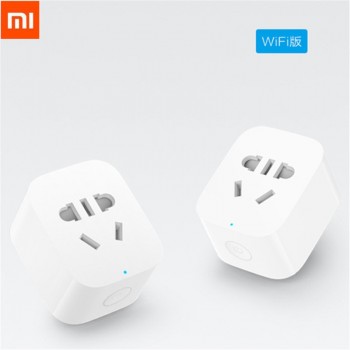 In Stock Newest Xiaomi Smart Socket Plug Basic Socket Plug Power WiFi Version Socket EU Control With Phone APP Itelligent Plug