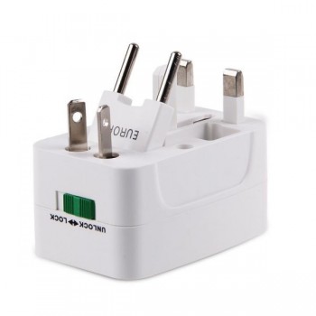 Free Shipping Universal Adapter Plug Socket Converter All in One Travel Electrical Power Adapter US UK AU EU Plug