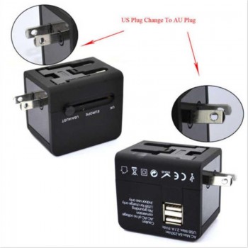 Universal Travel Adapter Power Adapter Electric Plugs Sockets Adapter Converter USB Travel Socket Plug Power Charger Converter