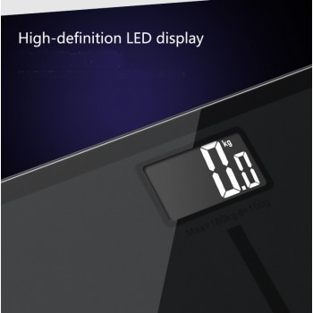 2017 New Household Floor Scale Electronic Digital Bathroom Scale LCD Display Body Weight Measurement Scale 180kg=400lb/0.1kg