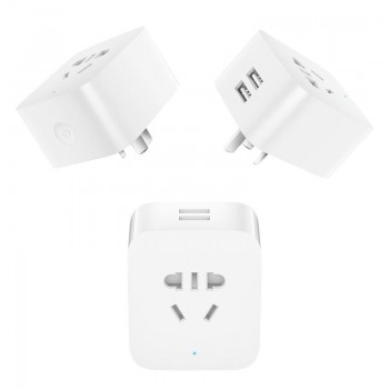 Xiaomi Mijia Smart Plug Socket Enhanced Dual USB Fast Charger ZigBee/Basic Socket No USB Wireless WiFi Mi Home APP Control H25