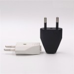 European Plug Electrical Plug 2 pin VDE Power Cord Plug For Lamp Decoration 2.5A 220V Assembly Power plug