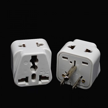 2018 Lowest price Plug adaptor EUROPEAN to AMERICAN USA Taiwan Thailand Japan Travel Adapter Power Converter Wall Plug