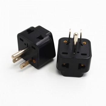 2018 Lowest price Plug adaptor EUROPEAN to AMERICAN USA Taiwan Thailand Japan Travel Adapter Power Converter Wall Plug