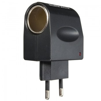 AC 220V to DC 12V Car Cigarette Lighter Wall Power Socket Plug Adapter AC to DC Electrical Converter Voltage Inverter US EU Plug