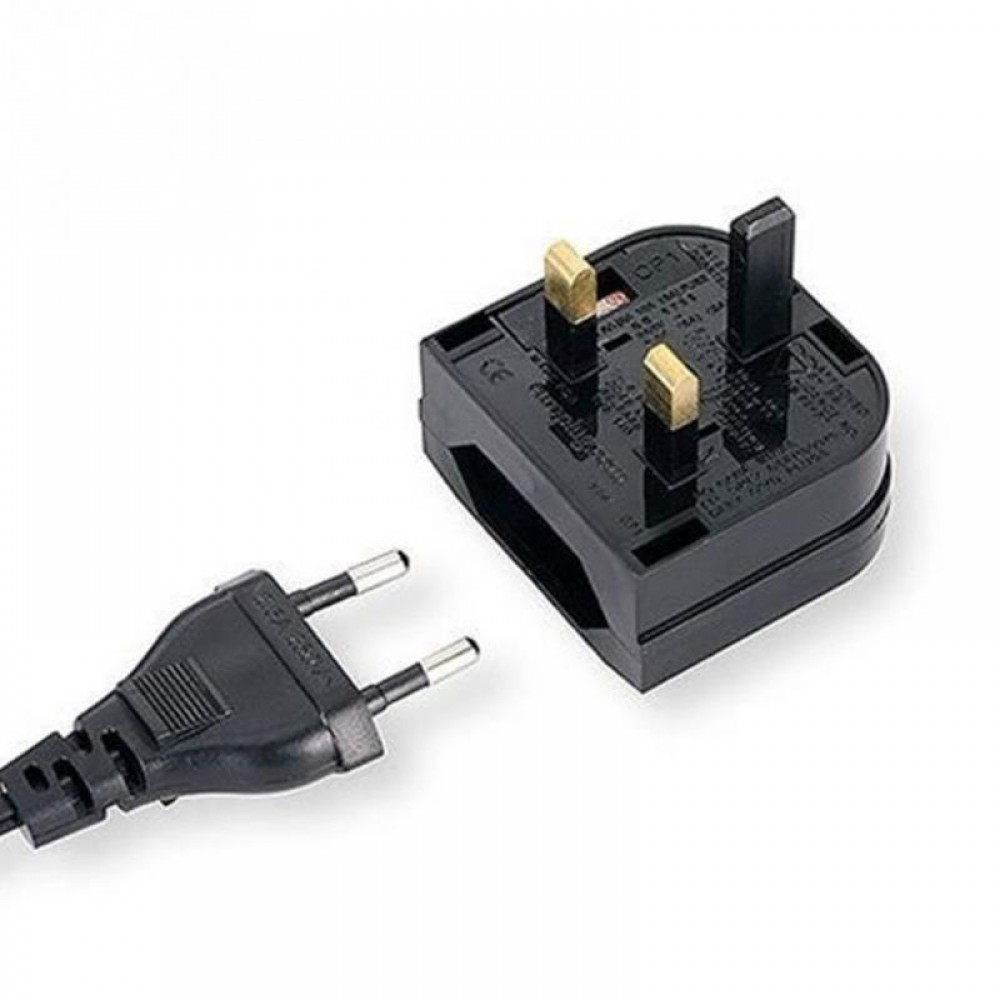 New European Euro EU 2 Pin to UK 3Pin Plug Adapter Power Socket Travel Converter Z09 Drop ship #0827