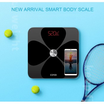 20 Body Data Smart Body Fat Weight Scale Bathroom Bluetooth Scale Floor bmi Fat Digital Weighting Scale ITO Coating Process