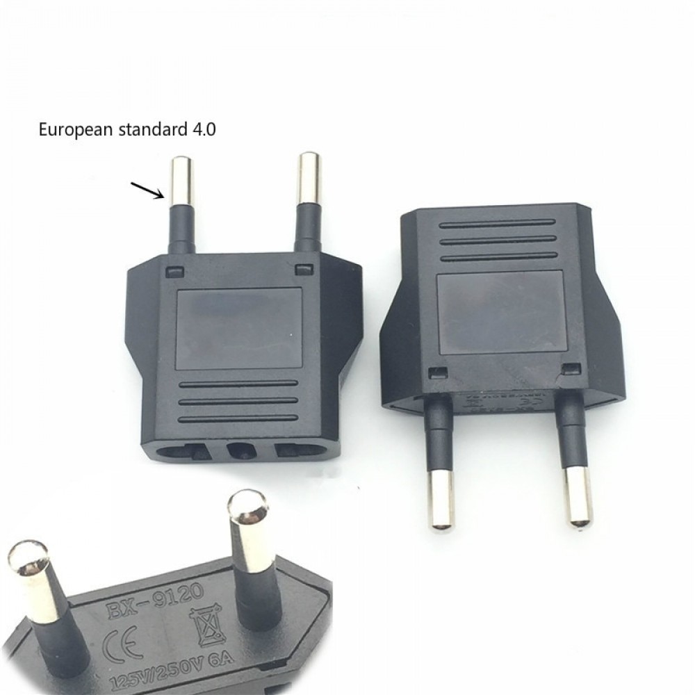 US To EU Plug Mini Adapter American To Euro Europe European Travel Power Adapter AC Converter Electrical Outlet Socket