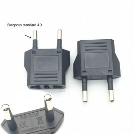US To EU Plug Mini Adapter American To Euro Europe European Travel Power Adapter AC Converter Electrical Outlet Socket