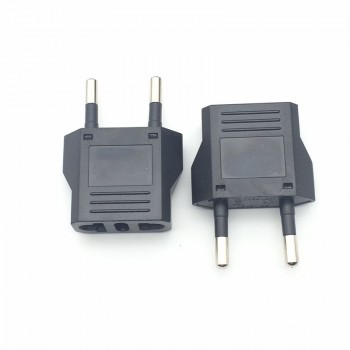 US To EU Plug Mini Adapter American To Euro Europe European Travel Power Adapter AC Converter Electrical Outlet Socket
