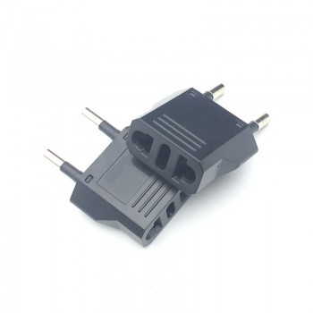 US To EU Plug Mini Adapter American To Euro Europe European Travel Power Adapter AC Converter Electrical Outlet Socket