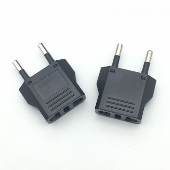 US To EU Plug Mini Adapter American To Euro Europe European Travel Power Adapter AC Converter Electrical Outlet Socket