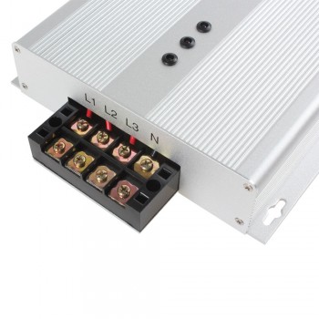 Silver 60KW AC 90-400V Industrial Electricity Saving Box Intelligent Power Energy Saver Box Device with Three Phase