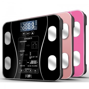 Glass Smart Household Electronic Digital Floor Weight Balance Bariatric LCD Display Bathroom Body Weight Scale Scales
