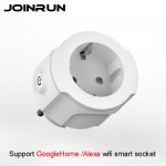 Joinrun Smart Socket WiFi Plug Switch Socket Wireless APP Remote Control Timer Power EU Plug Support Alexa / GoogleHome